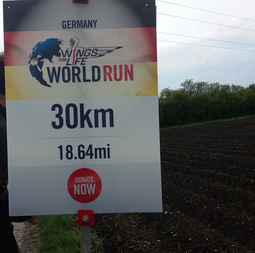 30km beim Wings for Life World Run