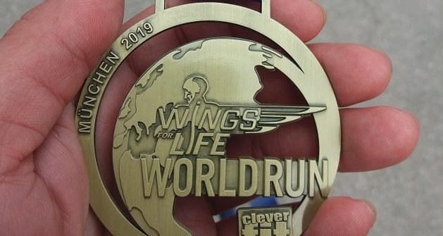 Wings for Life World Run Medaille